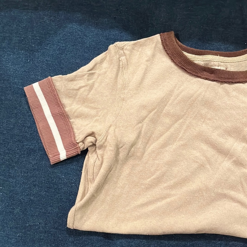 Free People Ringer “Let’s Do This” Tee
